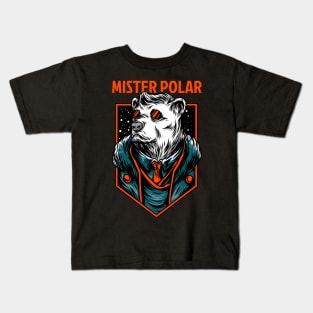 Mister Polar Bear Kids T-Shirt